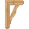 Ekena Millwork Funston Craftsman Rough Sawn Bracket w/ Offset Brace, Western Red Cedar, 8"W x 24"D x 36"H BKT0806X24X36FST04RWR - alternate 2